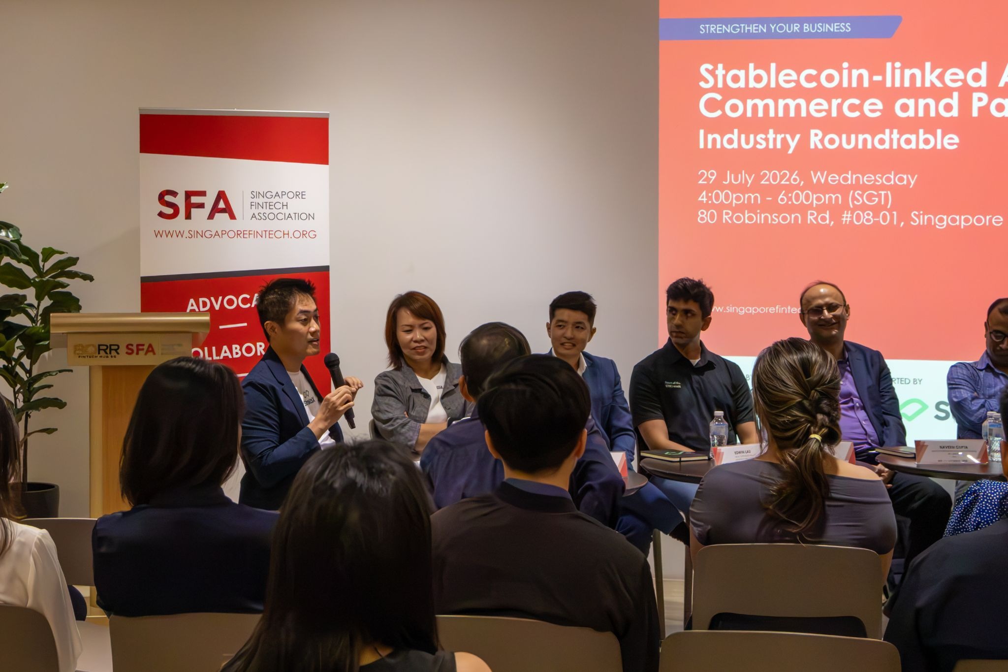 StraitsX, Visa, and Singapore Fintech Association hosted a Stablecoin-linked Agentic Commerce and Payments Roundtable