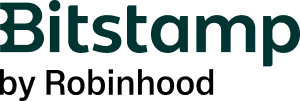 Bitstamp company logo in dark green text.