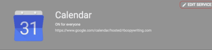 Turn On Google Calender