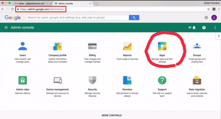 set up GSSMO in Google Admin Console