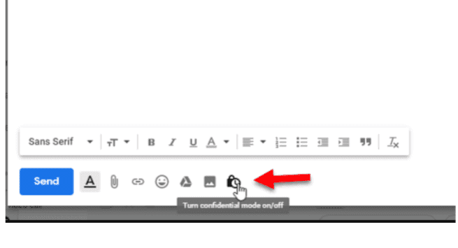 confidential mode in Gmail
