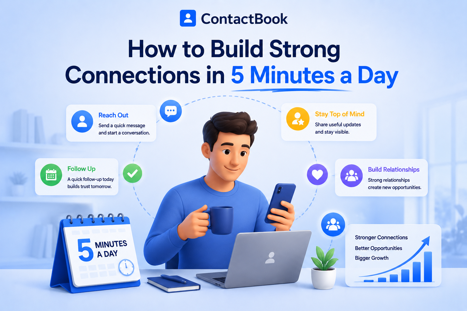 How to Build Strong Connections in 5 Minutes a Day