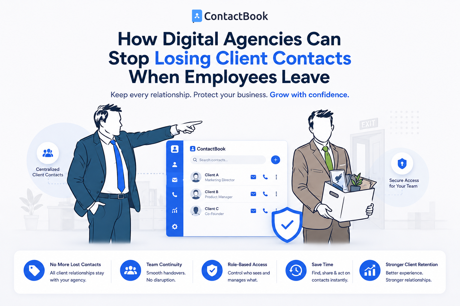 How Digital Agencies Can Stop Losing Client Contacts When Employees Leave