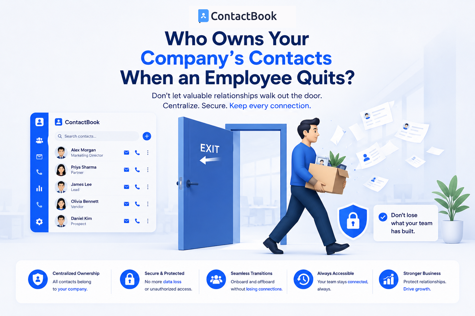 Who Owns Your Company's Contacts When an Employee Quits?