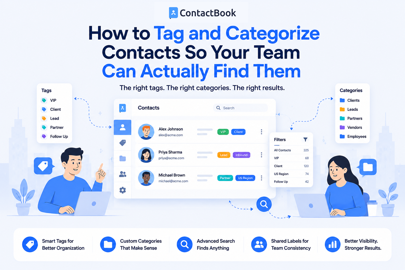 How to Tag and Categorize Contacts So Your Team Can Actually Find Them
