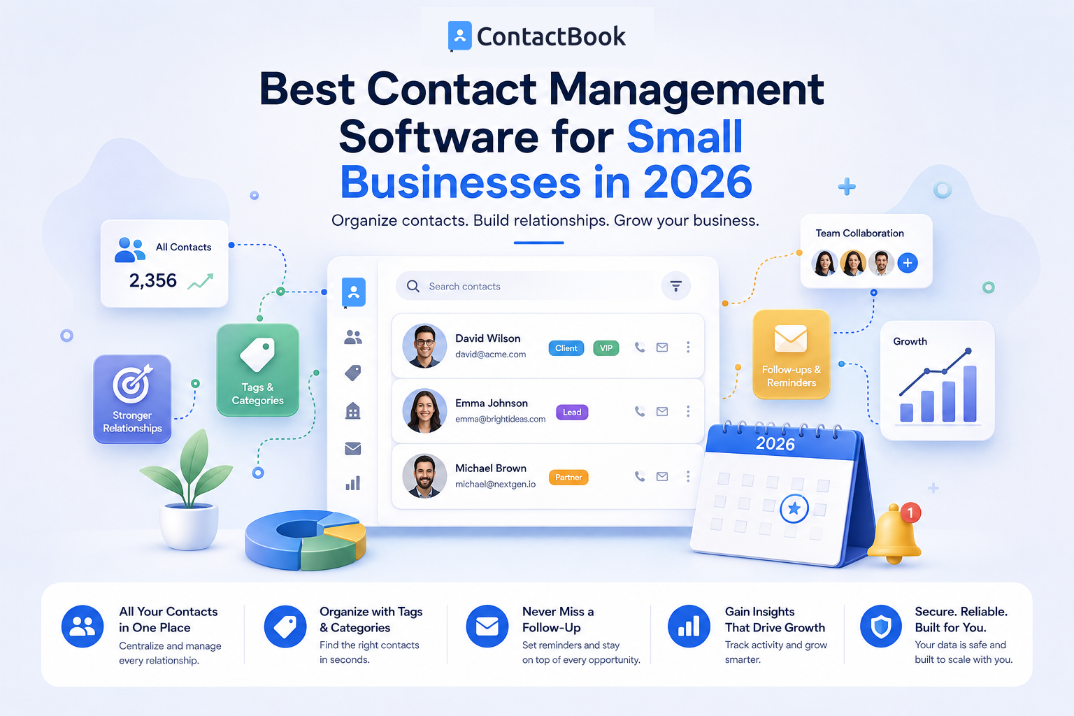 Best Contact Management Software for Small Businesses in 2026