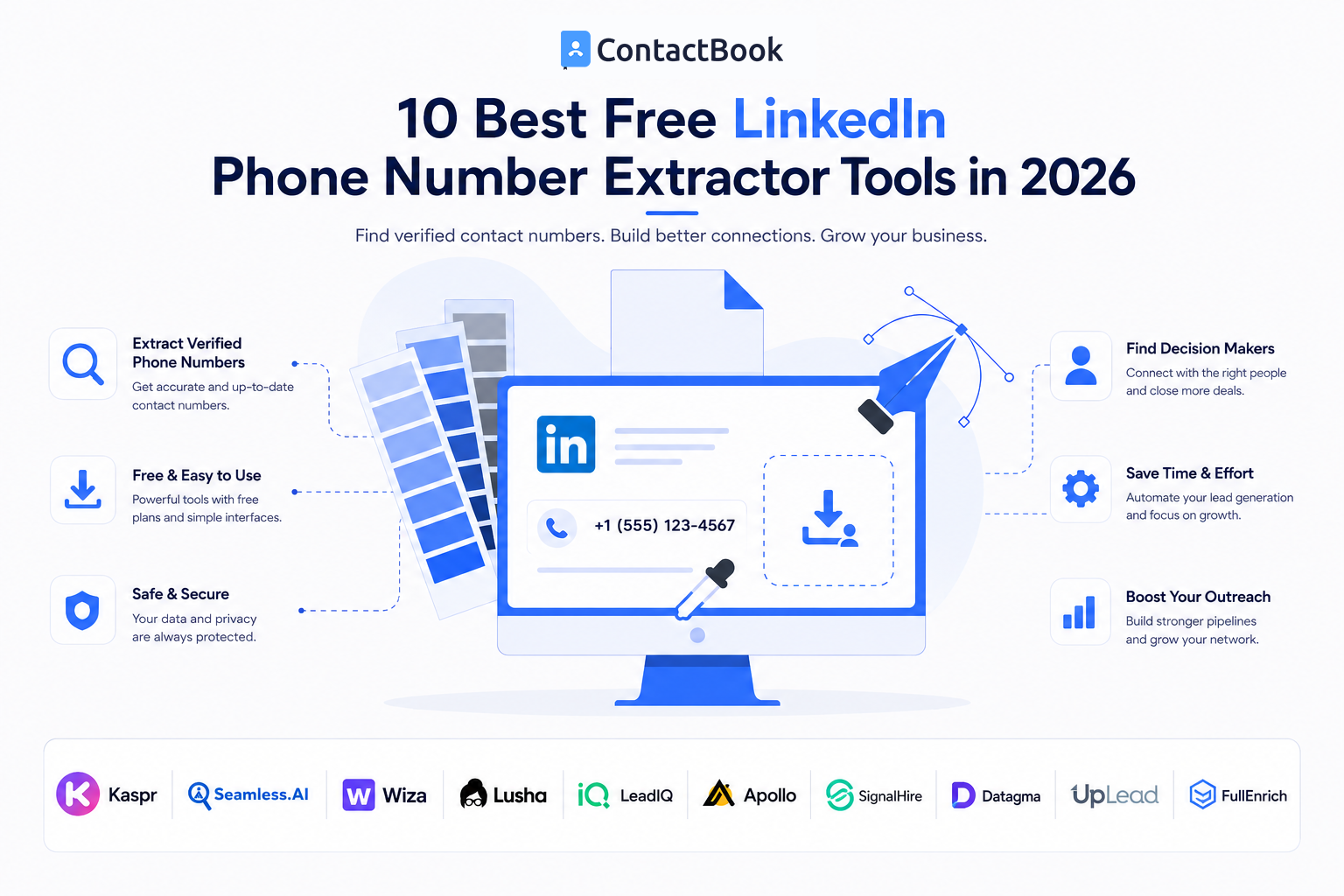 10 Best Free LinkedIn Phone Number Extractor Tools in 2026
