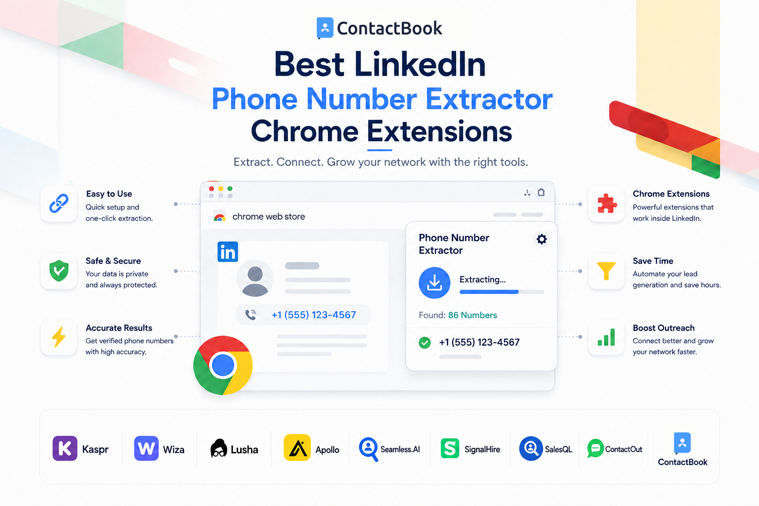 Best LinkedIn Phone Number Extractor Chrome Extensions