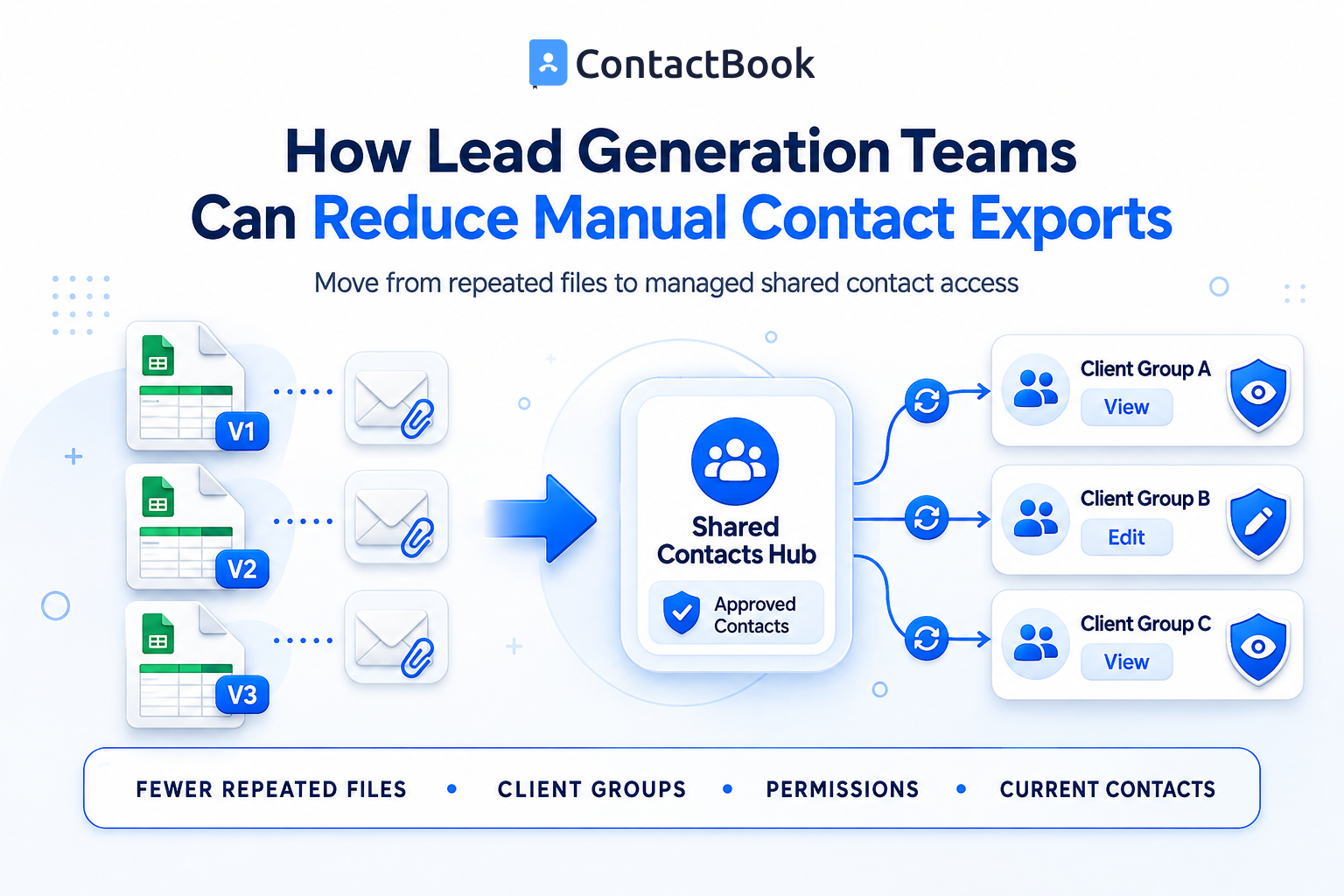 How Lead Generation Teams Can Reduce Manual Contact Exports