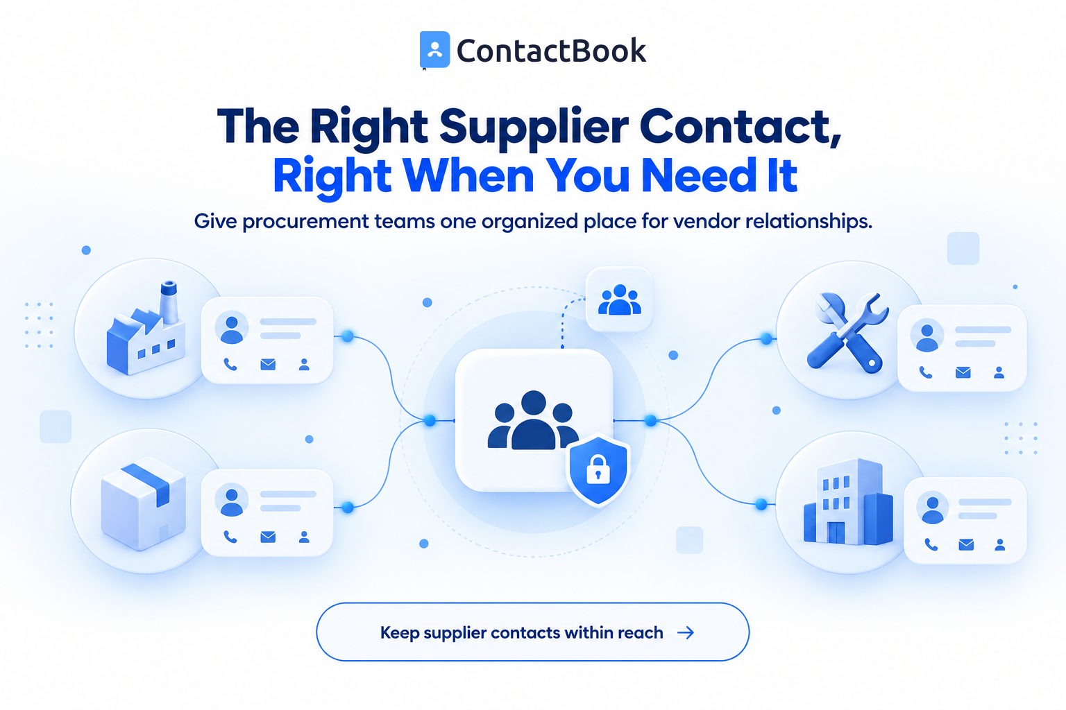Supplier Contact Management: How Procurement Teams Can Organize and Share Vendor Contacts