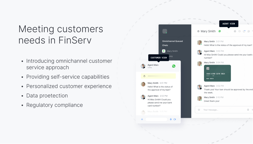 finance customers