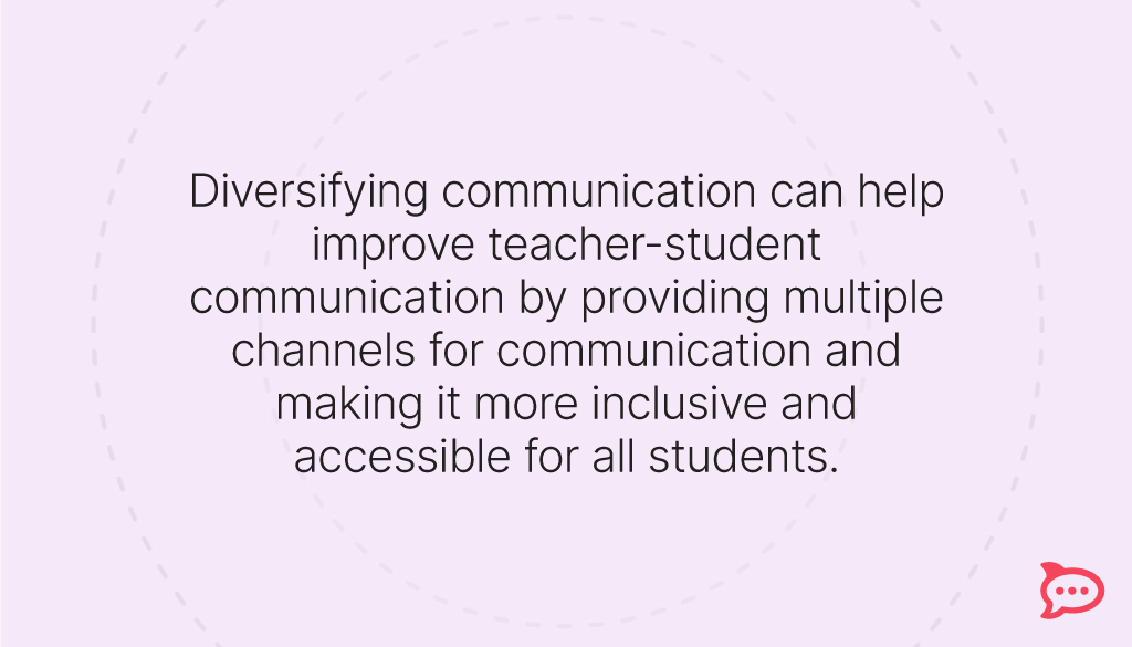 teacher student communication