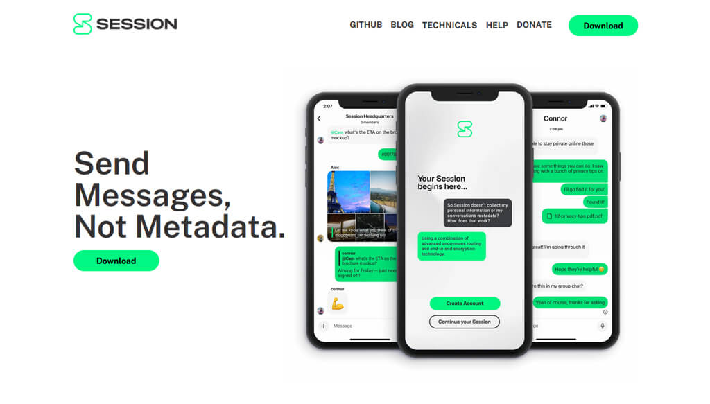 secure messaging