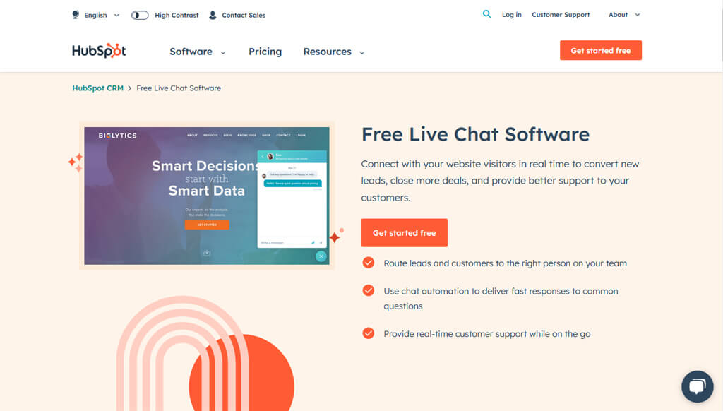 live chat