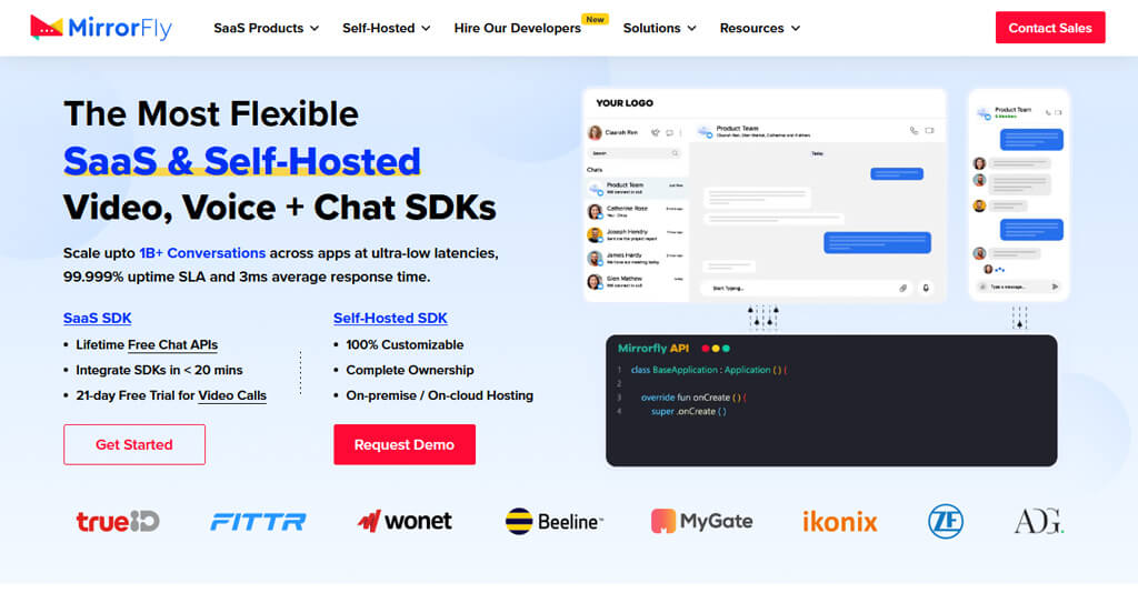 API for chat