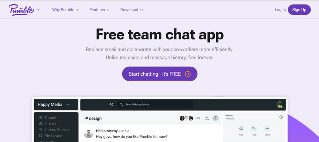 chat for work