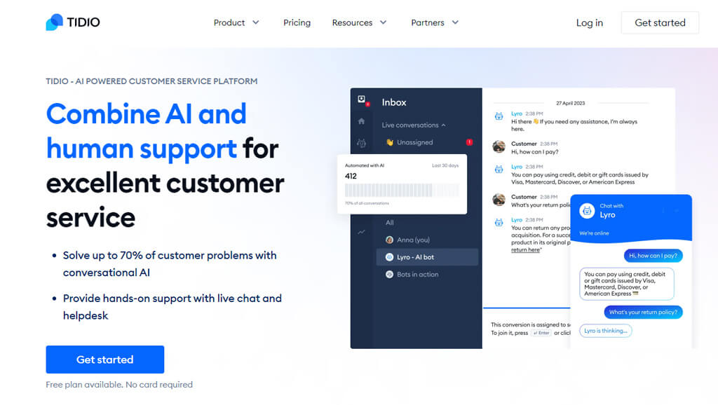 eCommerce chat