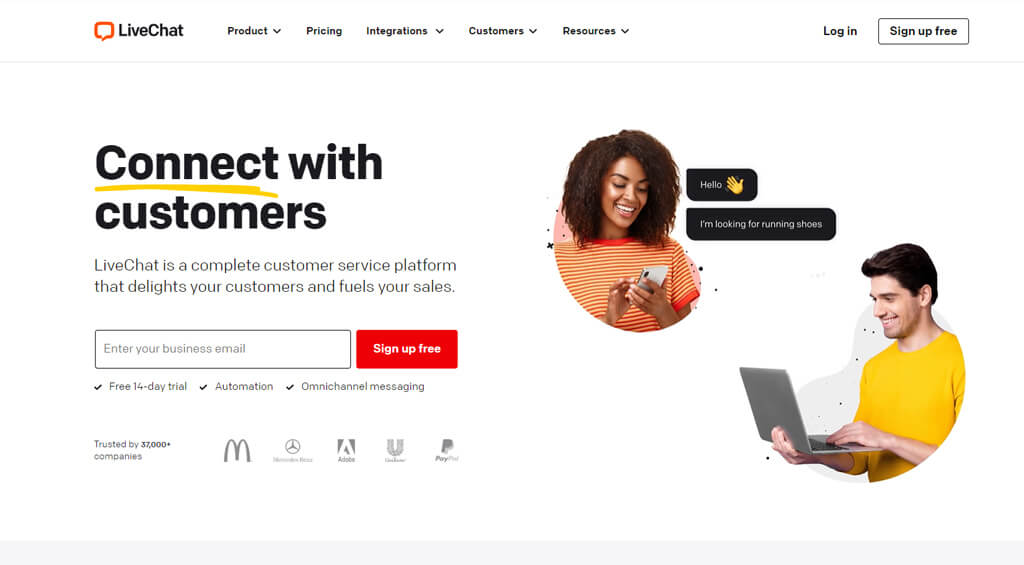 eCommerce chat