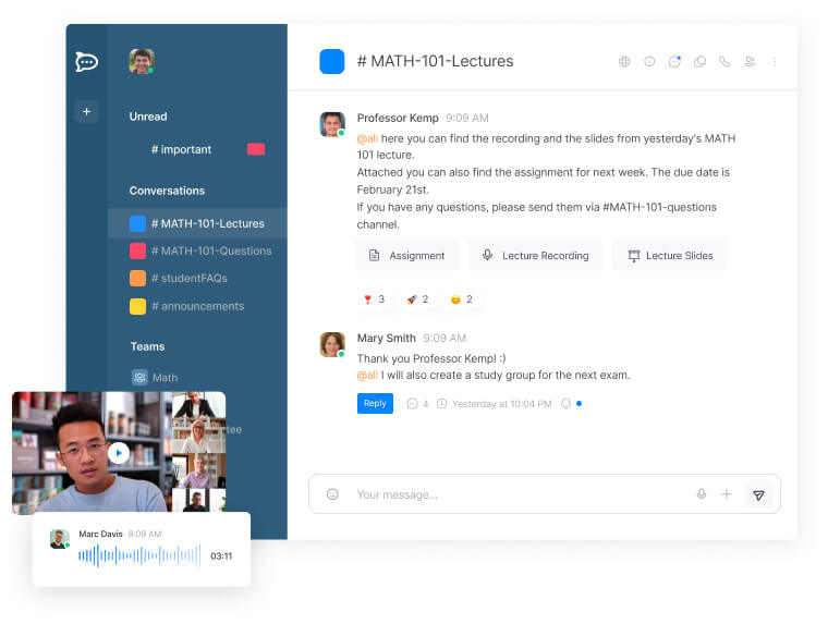 chat for students