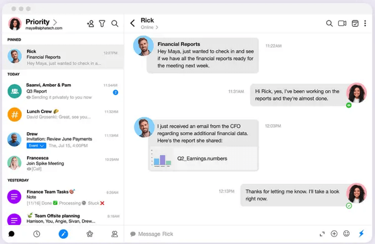 messaging app