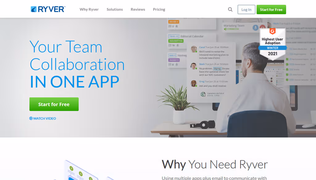 work chat app
