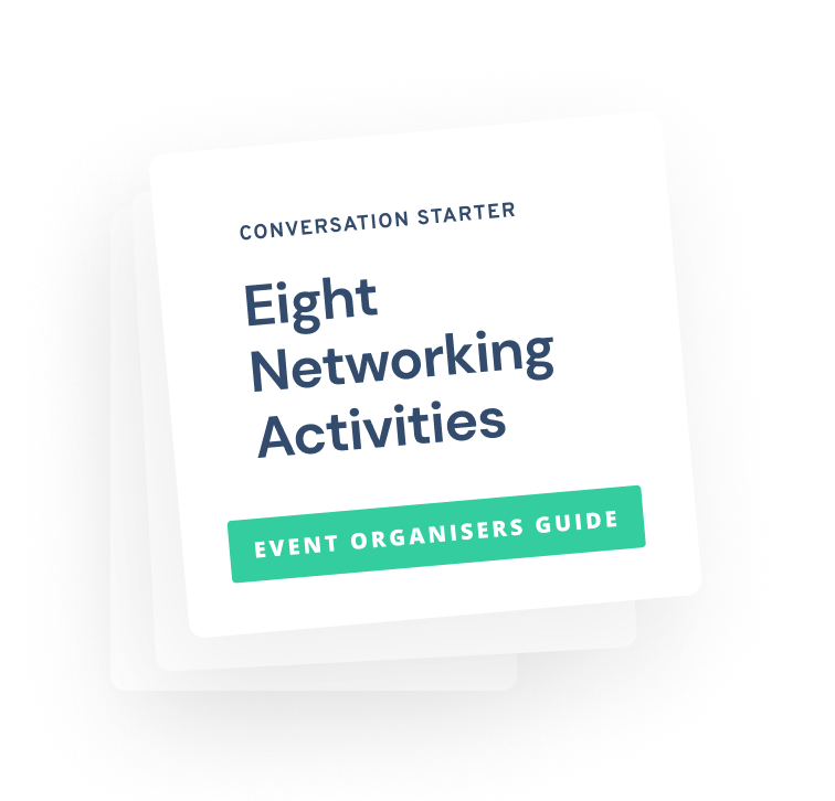 Slide deck cover that reads Eight Networking Activities