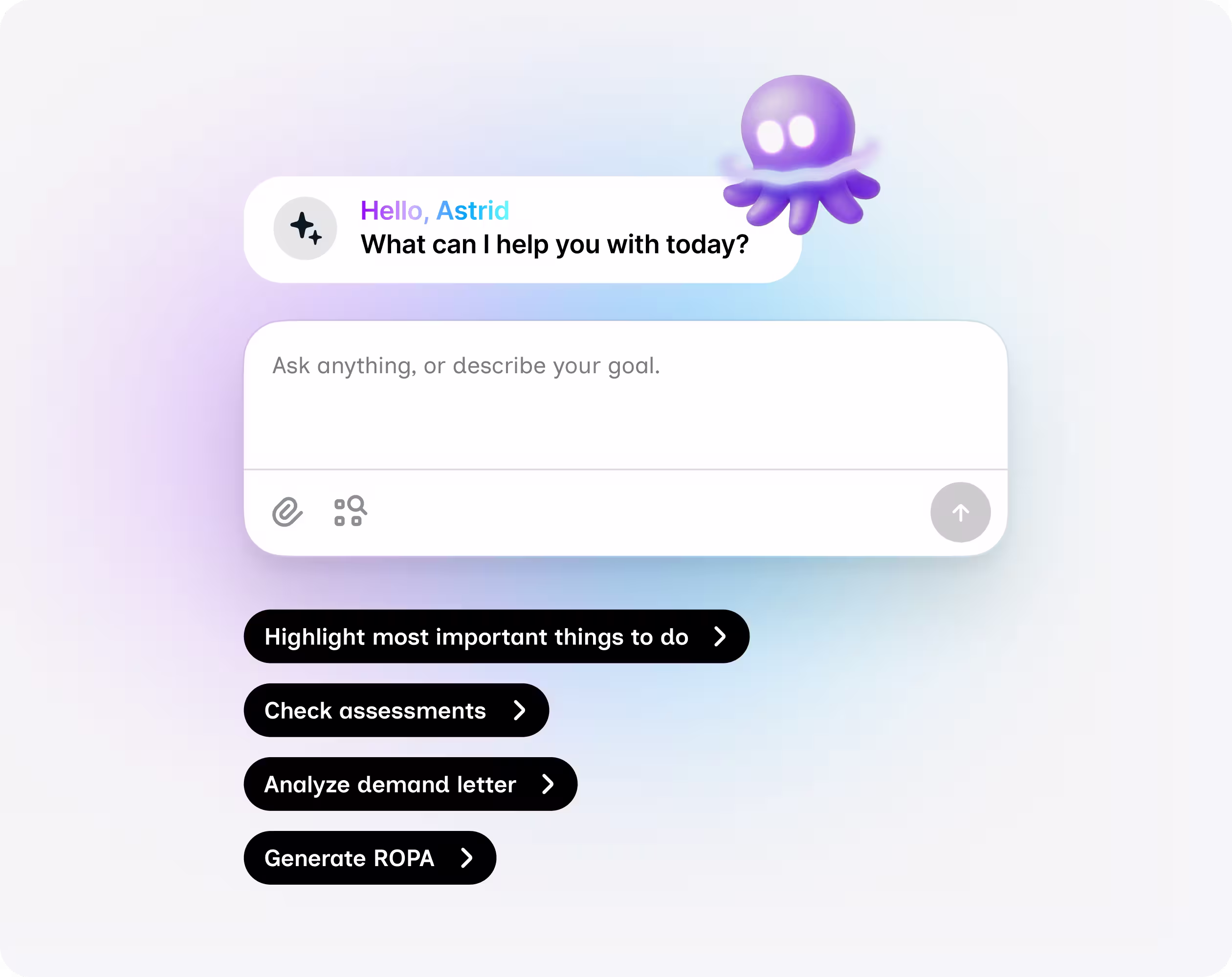 A screenshot of Ketch Agent Network in action