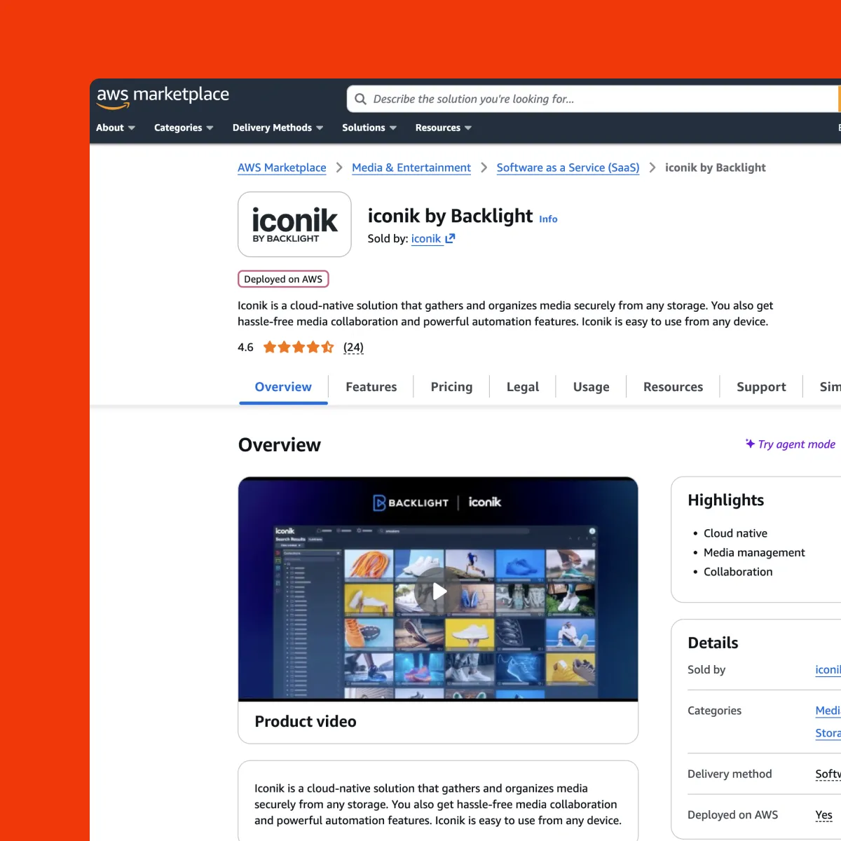 collage of images showcasing Iconik's search and discovery functionality
