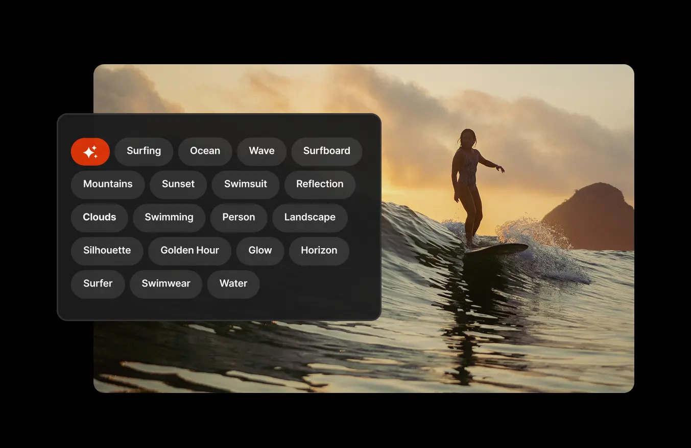 collage of images showcasing Iconik's collaboration and review functionality