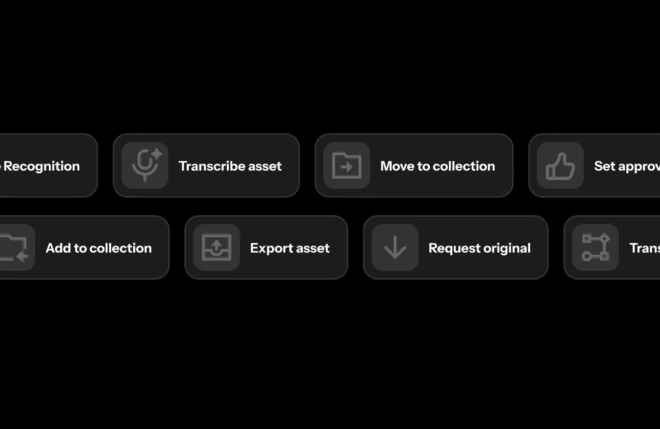 collage of images showcasing Iconik's collaboration and review functionality