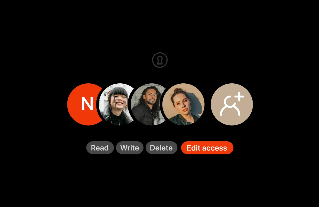 collage of images showcasing Iconik's collaboration and review functionality