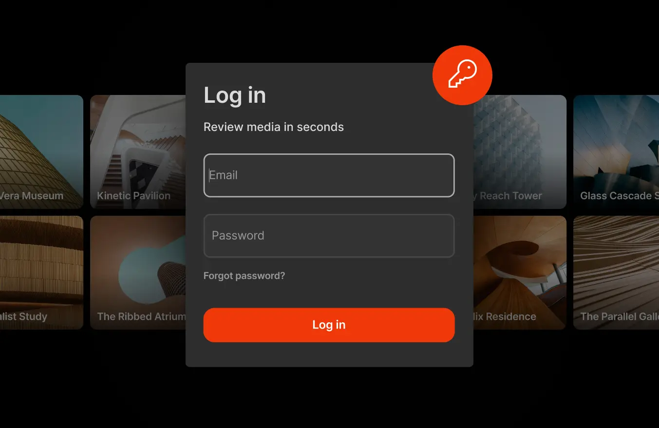collage of images showcasing Iconik's collaboration and review functionality