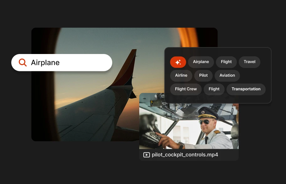 collage of images showcasing Iconik's collaboration and review functionality