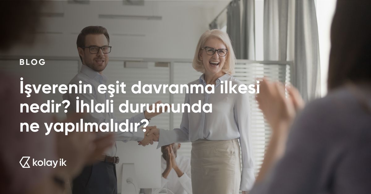 eşit davranma ilkesi 