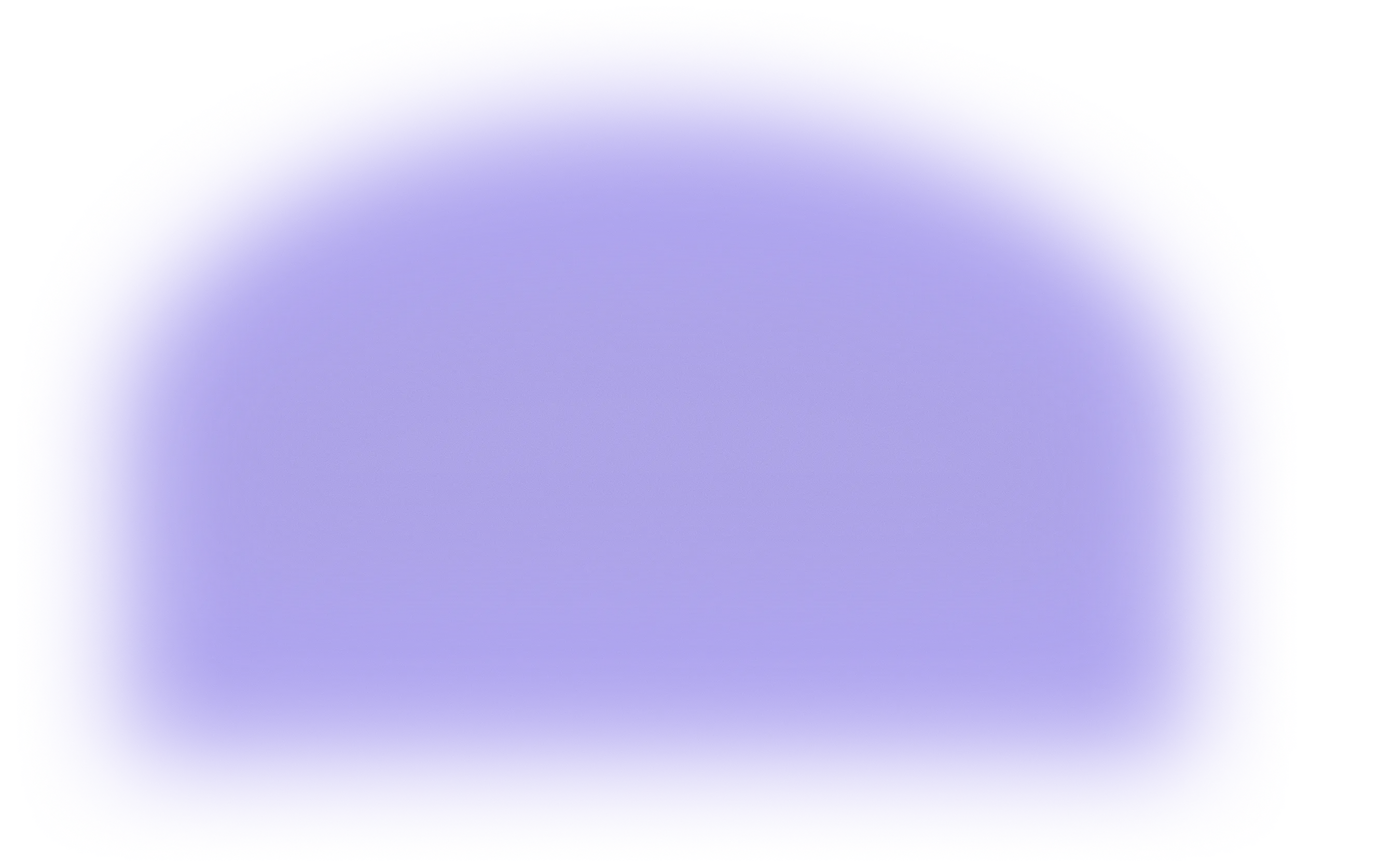 Soft purple gradient background with rounded edges and glowing effect.