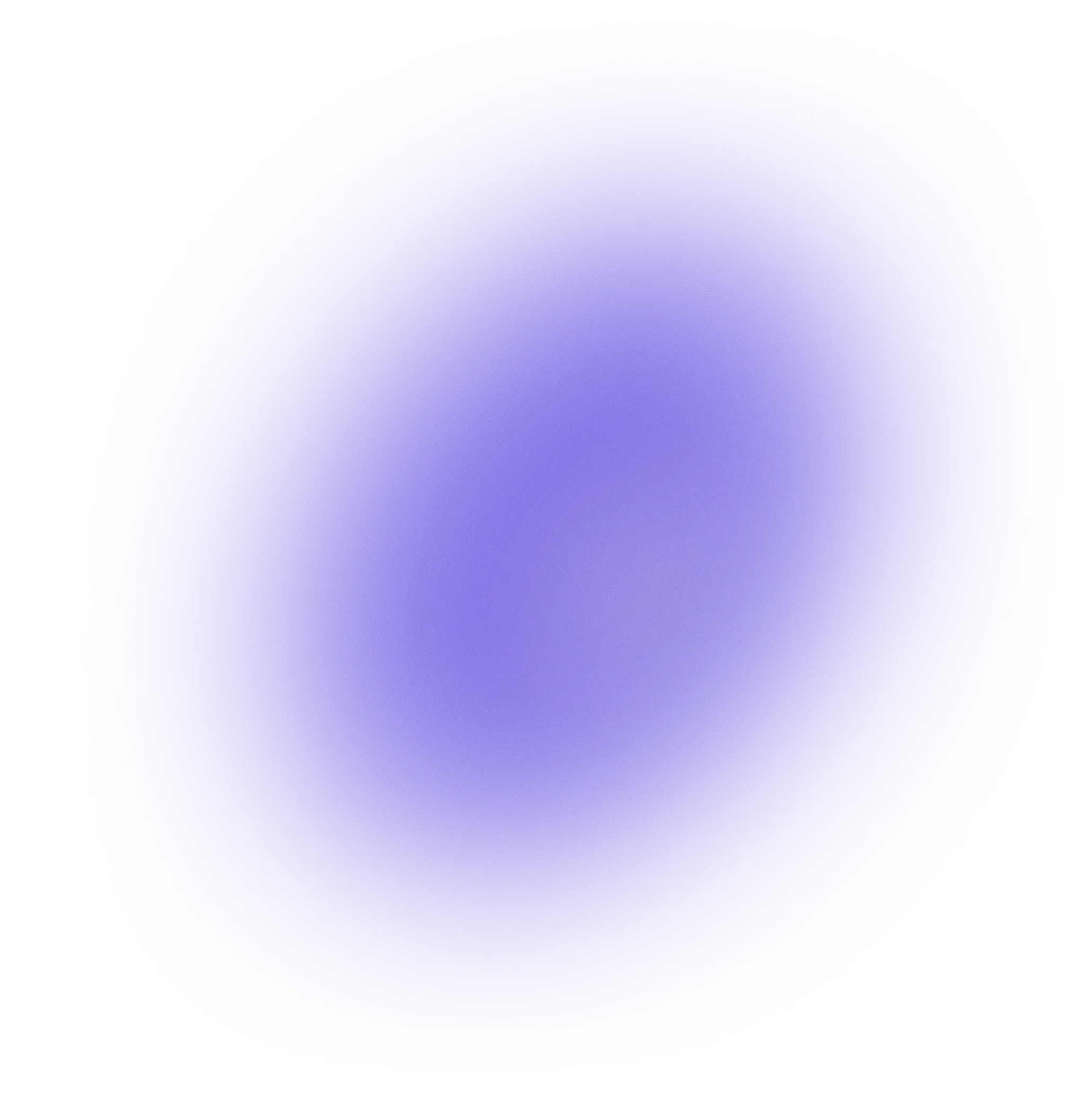Abstract glowing purple and blue circular gradient with soft edges on a black background.
