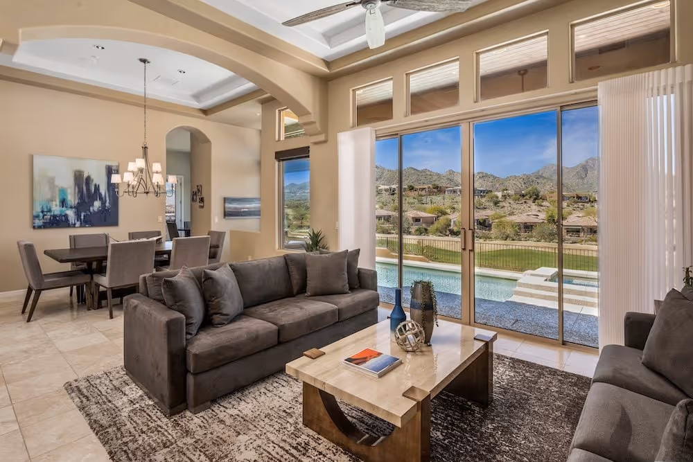 Living room with couch