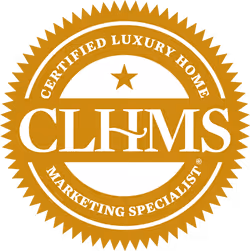 Certified Luxury Home Marketing Specialist (CLHMS) seal