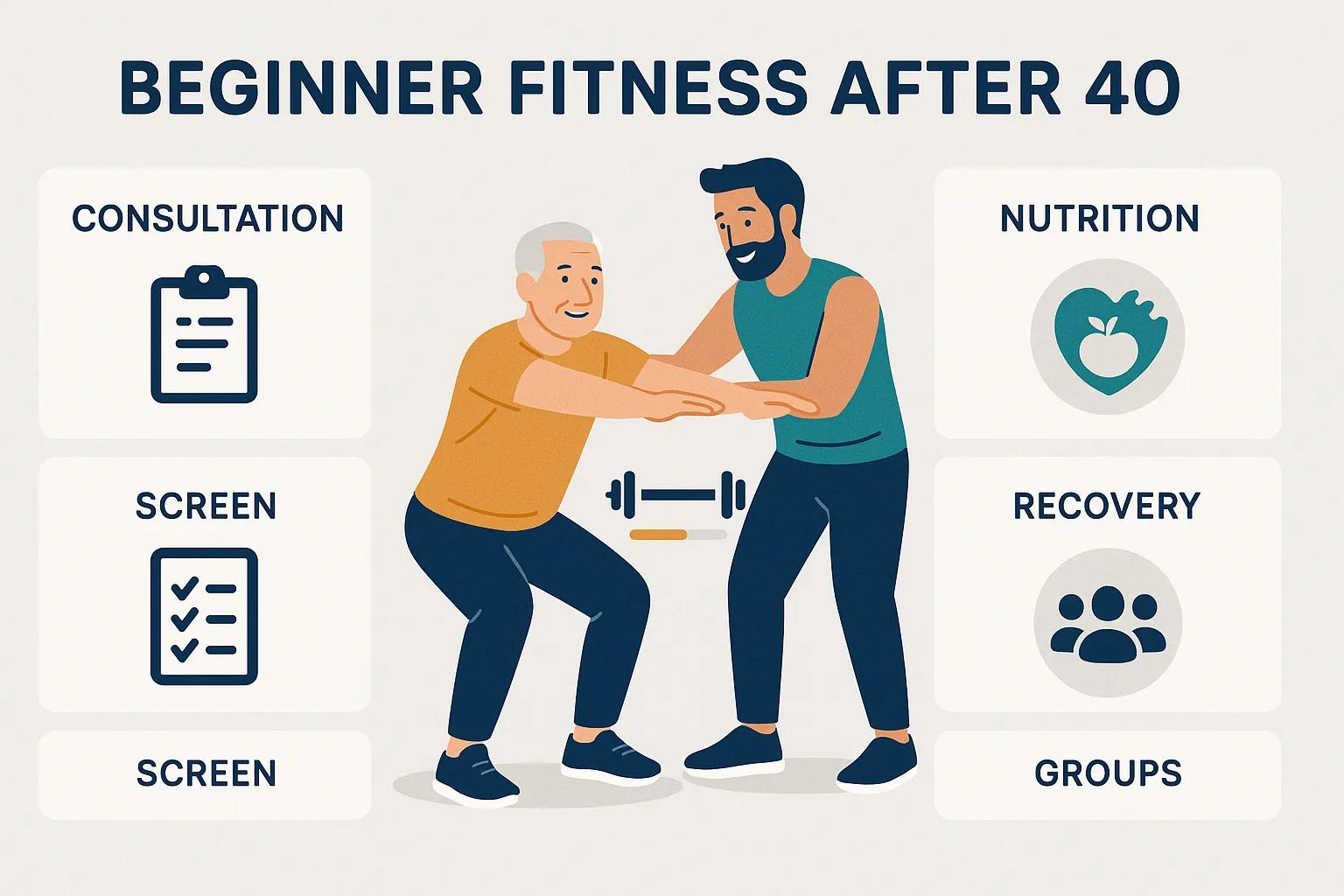 Fit Results coaching session — beginner-focused personal training