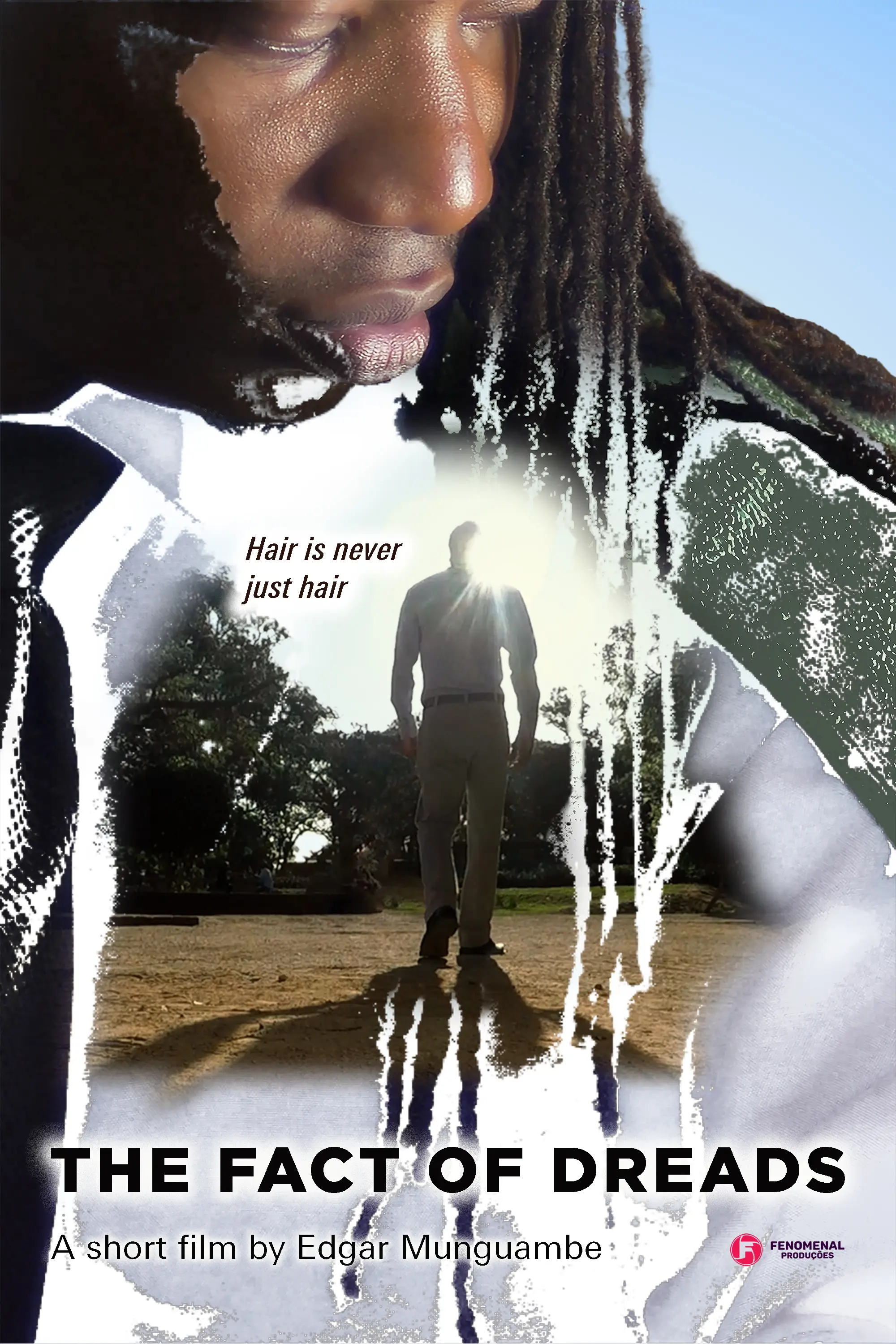 Poster for Edgar Munguambe's short film, The fact of dreads