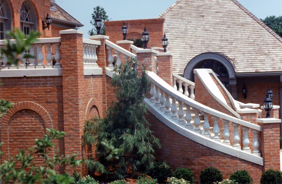custom limestone balustrades