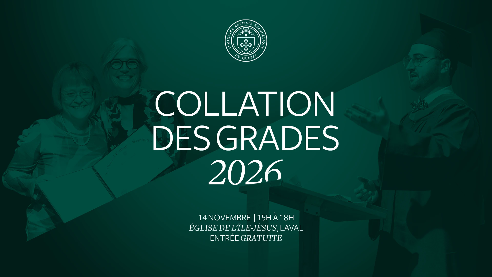 Collation des grades 2026