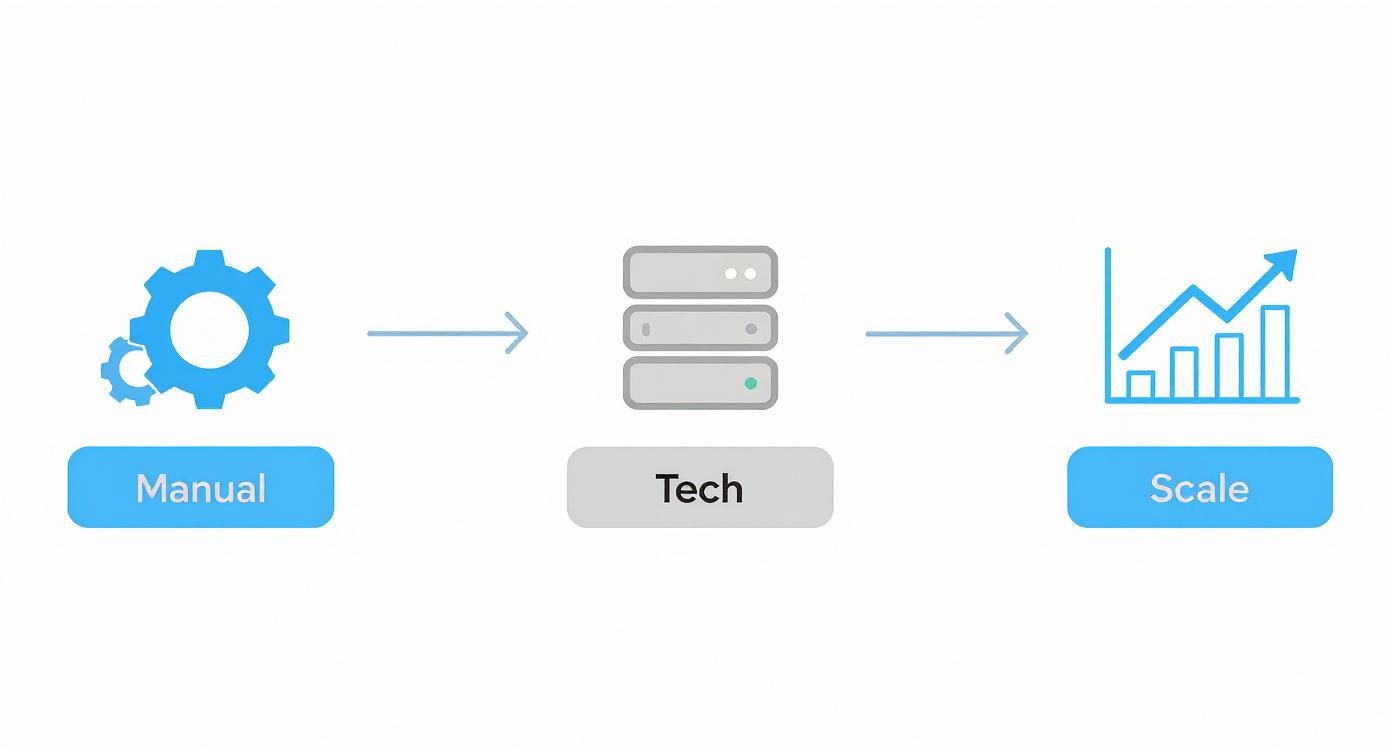 Infographic about tech property management