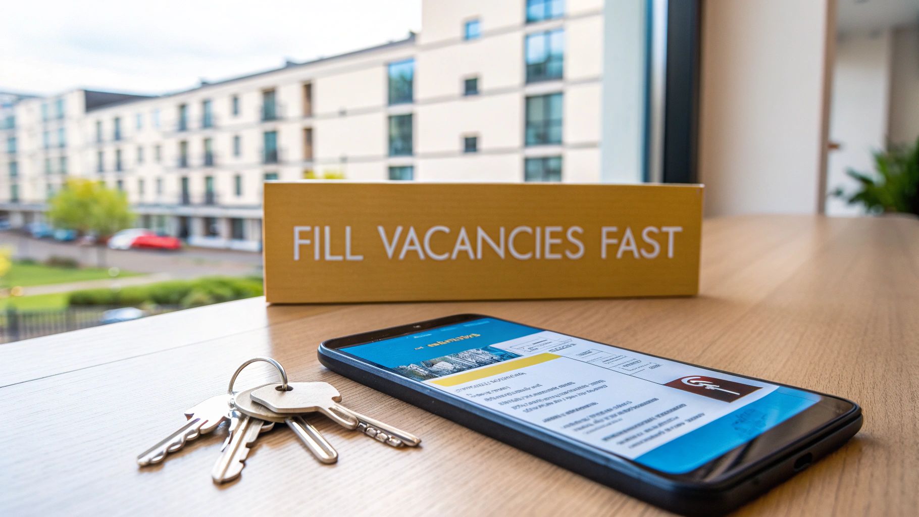 Advertisements for Apartments That Slash Days on Market