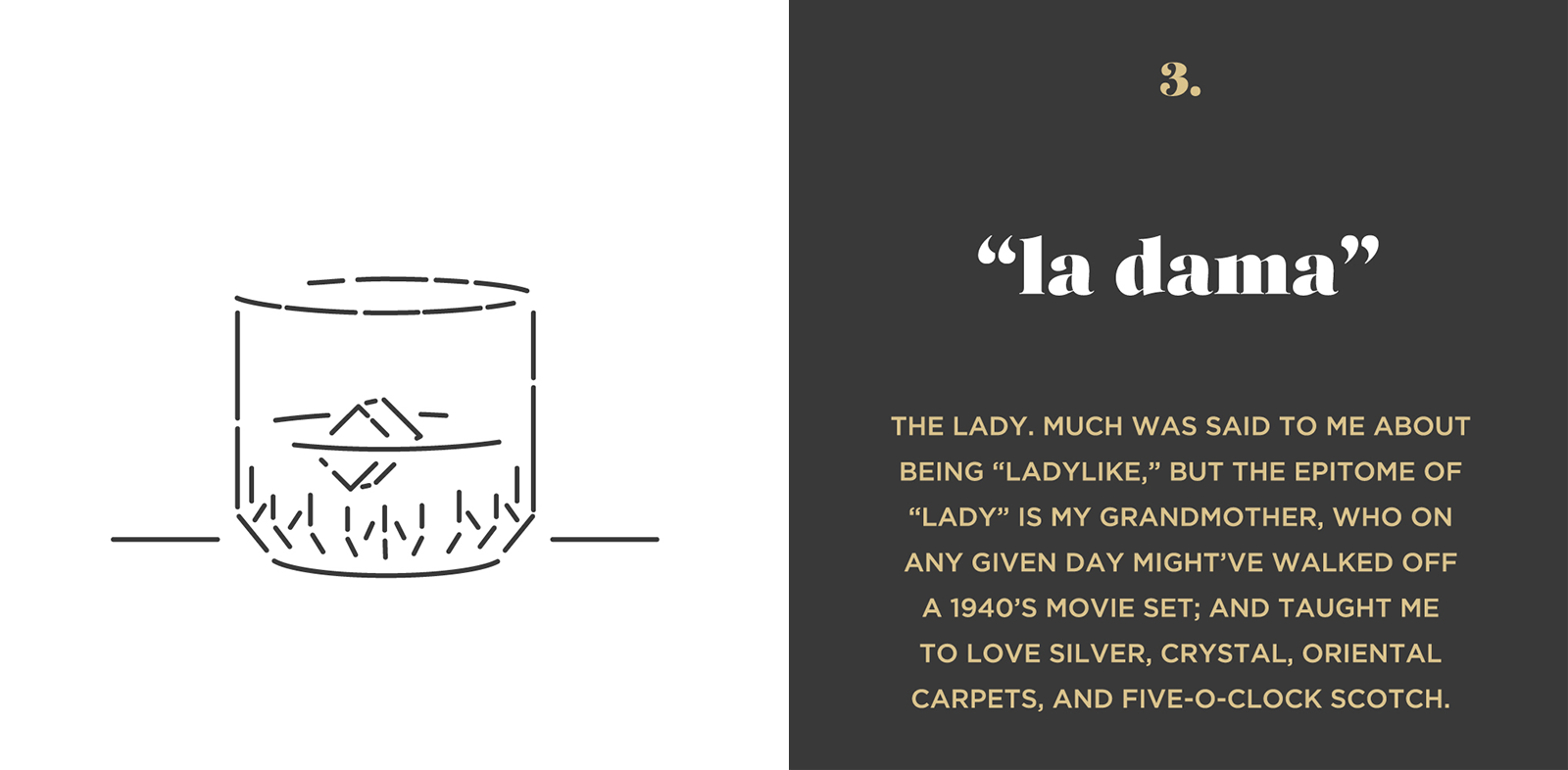 La Dama illustration & story