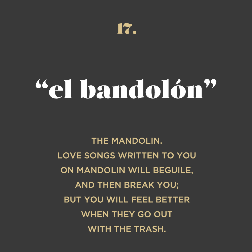 el bandolón story