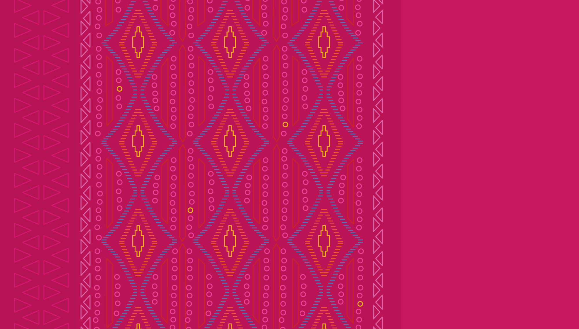 Vector wall graphics—magenta geometric pattern