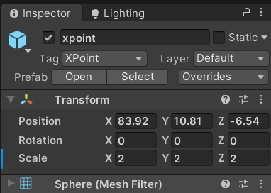 x-ray plugin position