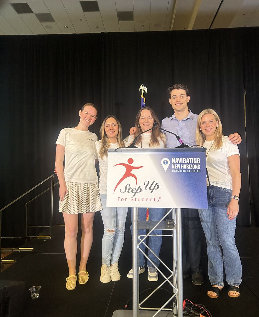 On stage at Step Up’s Navigating New Horizons conference