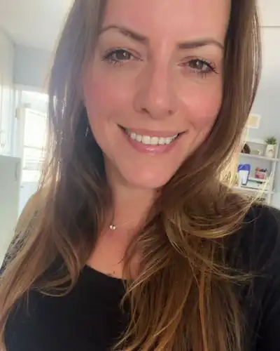 Sarah, Tutero account manager, waving